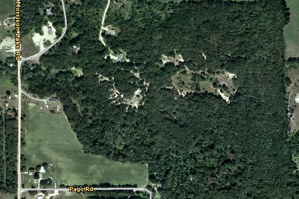 Saranac Speedway - Aerial